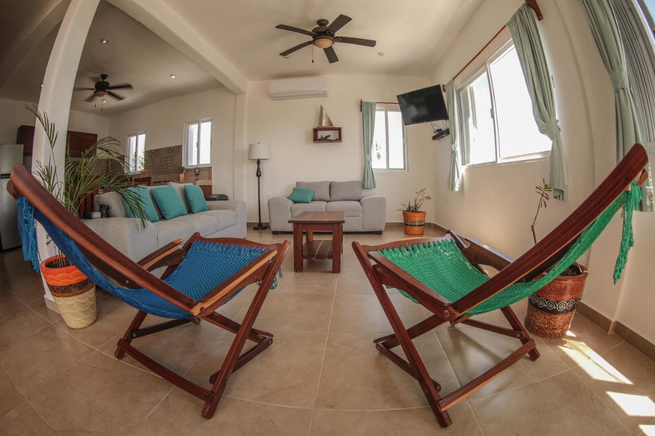 Caribbean Casa Blanca Lägenhet Xcalak Exteriör bild