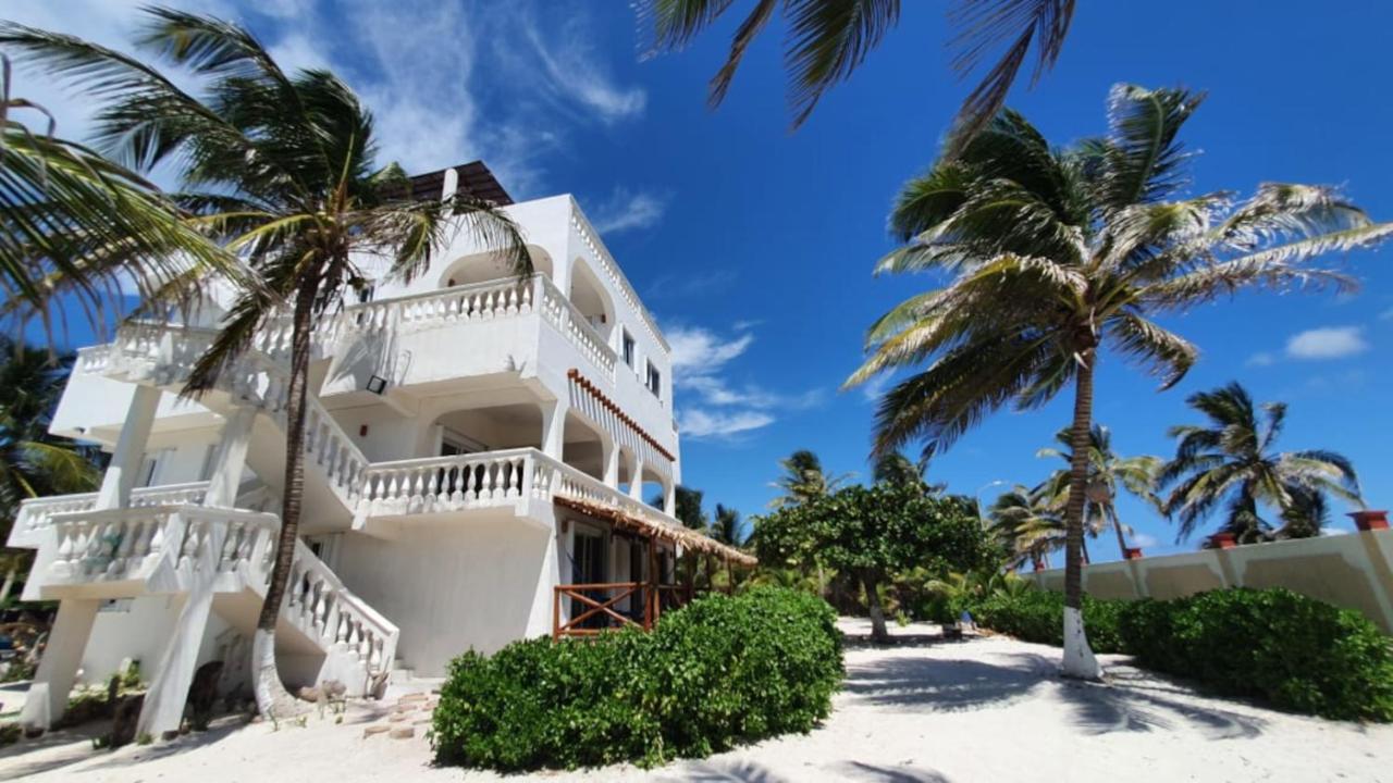 Caribbean Casa Blanca Lägenhet Xcalak Exteriör bild